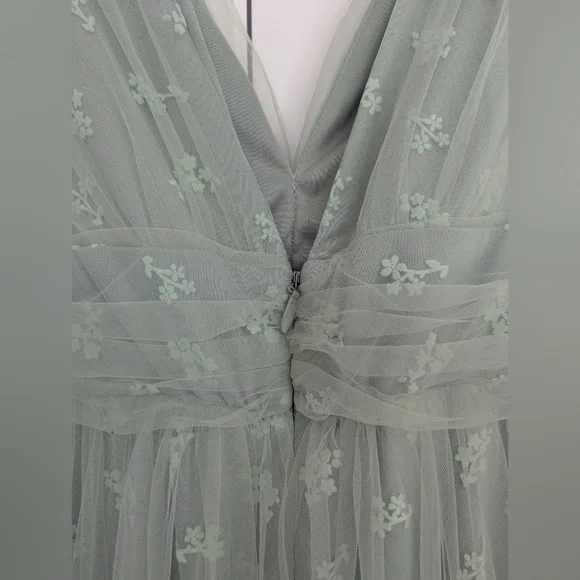 Soieblu Mint Green Floral Maxi Dress - Picture 6 of 11